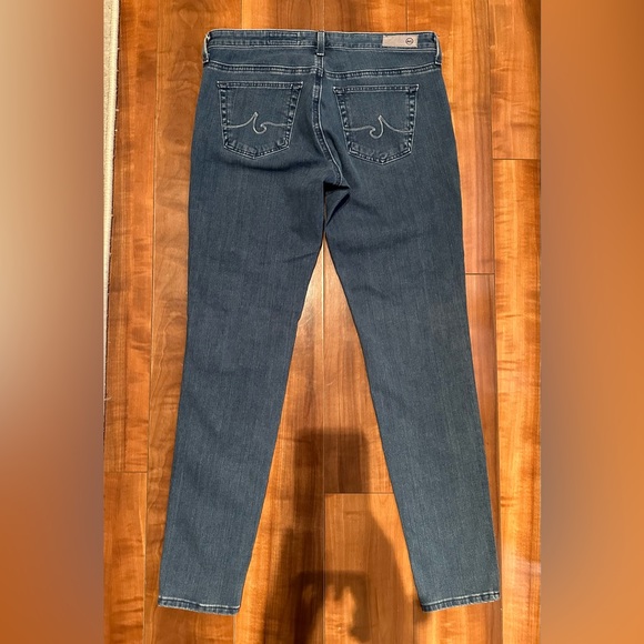 AG Adriano Goldschmied The Legging Super Skinny Ankle Jeans Contour 360 Size 28 - Picture 3 of 6